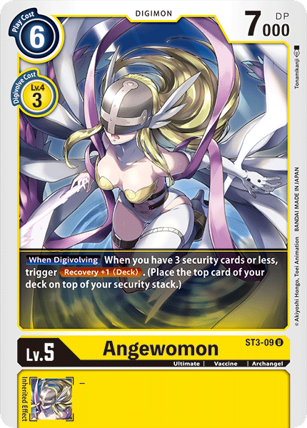 Angewomon [ST3-09] [Starter Deck: Heaven's Yellow] | Enigma On Main