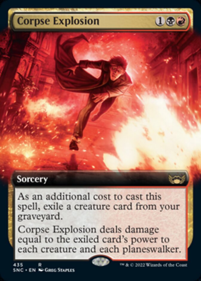 Corpse Explosion (Extended Art) [Streets of New Capenna] | Enigma On Main