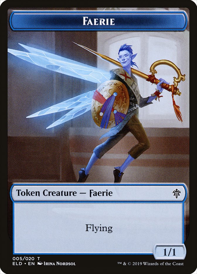 Faerie [Throne of Eldraine Tokens] | Enigma On Main