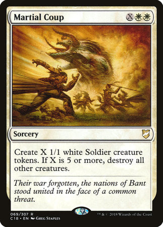 Martial Coup [Commander 2018] | Enigma On Main