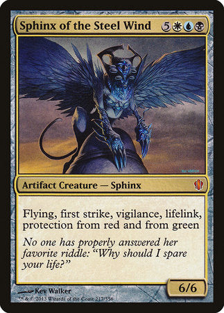 Sphinx of the Steel Wind [Commander 2013] | Enigma On Main