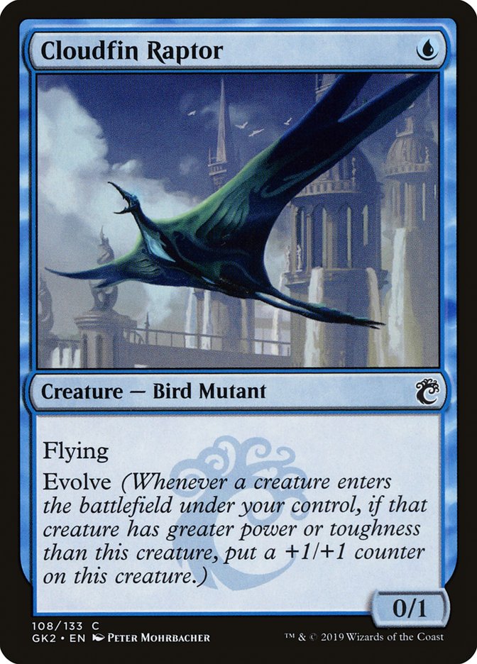 Cloudfin Raptor [Ravnica Allegiance Guild Kit] | Enigma On Main