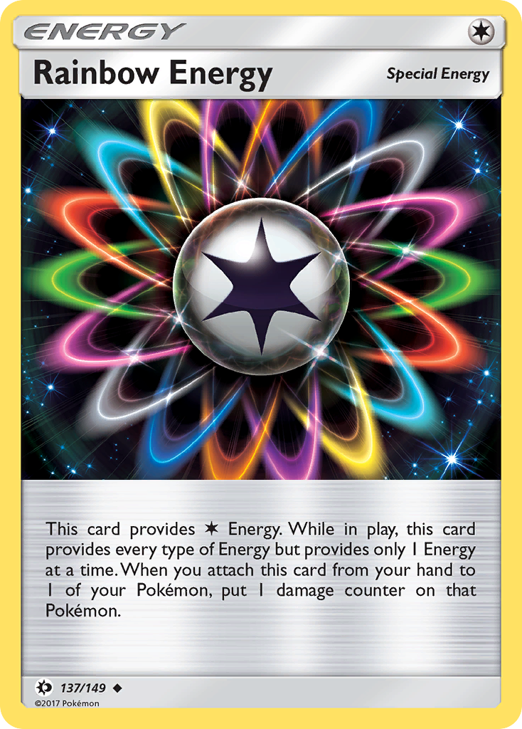 Rainbow Energy (137/149) [Sun & Moon: Base Set] | Enigma On Main