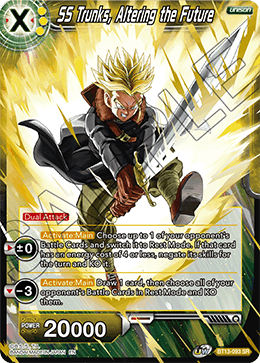 SS Trunks, Altering the Future (Super Rare) [BT13-093] | Enigma On Main