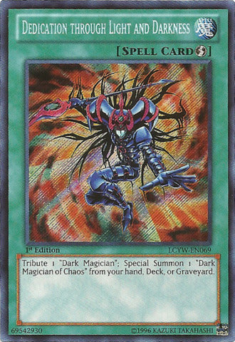 Dedication through Light and Darkness [LCYW-EN069] Secret Rare | Enigma On Main