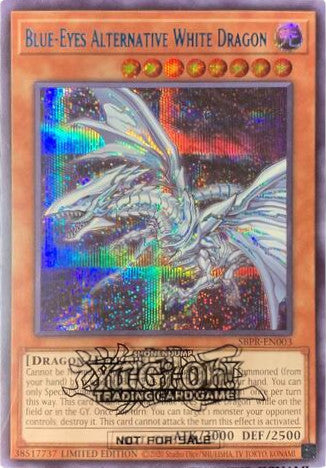 Blue-Eyes Alternative White Dragon [SBPR-EN003] Secret Rare | Enigma On Main