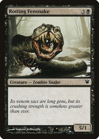 Rotting Fensnake [Innistrad] | Enigma On Main