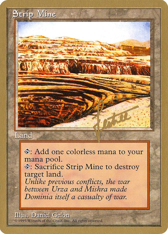Strip Mine (Bertrand Lestree) [Pro Tour Collector Set] | Enigma On Main