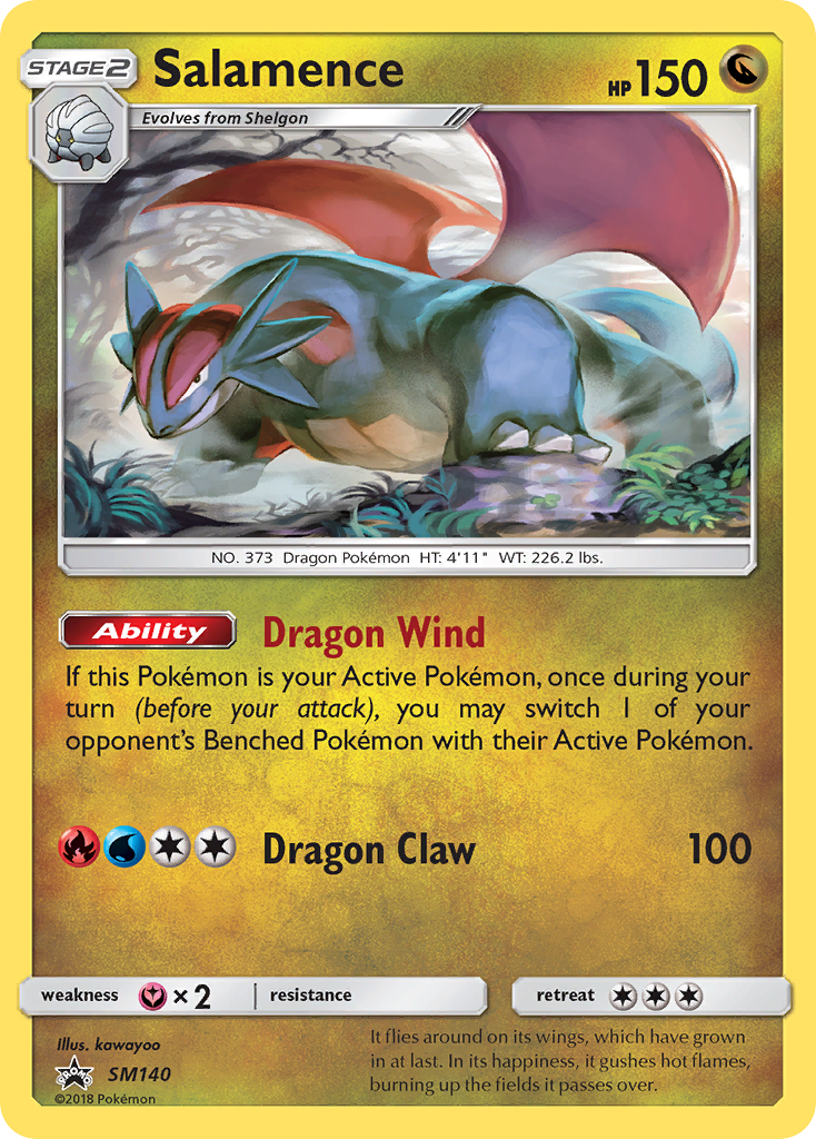 Salamence (SM140) [Sun & Moon: Black Star Promos] | Enigma On Main