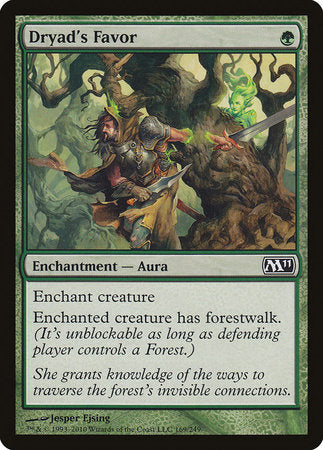 Dryad's Favor [Magic 2011] | Enigma On Main