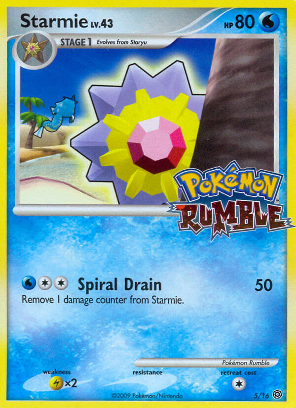 Starmie (5/16) [Pokémon Rumble] | Enigma On Main