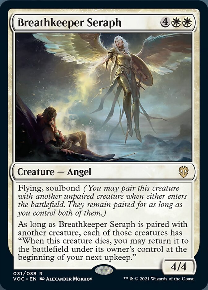 Breathkeeper Seraph [Innistrad: Crimson Vow Commander] | Enigma On Main