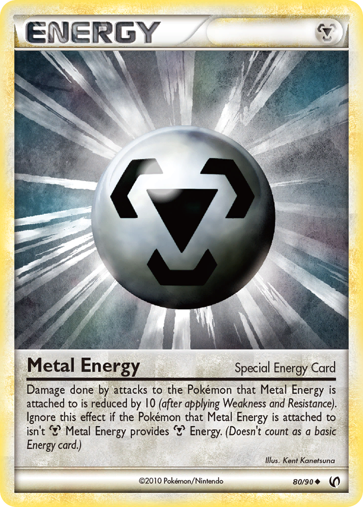 Metal Energy (80/90) [HeartGold & SoulSilver: Undaunted] | Enigma On Main