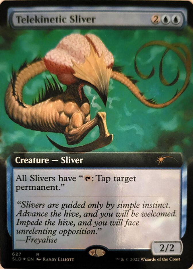 Telekinetic Sliver (Extended Art) [Secret Lair Drop Promos] | Enigma On Main