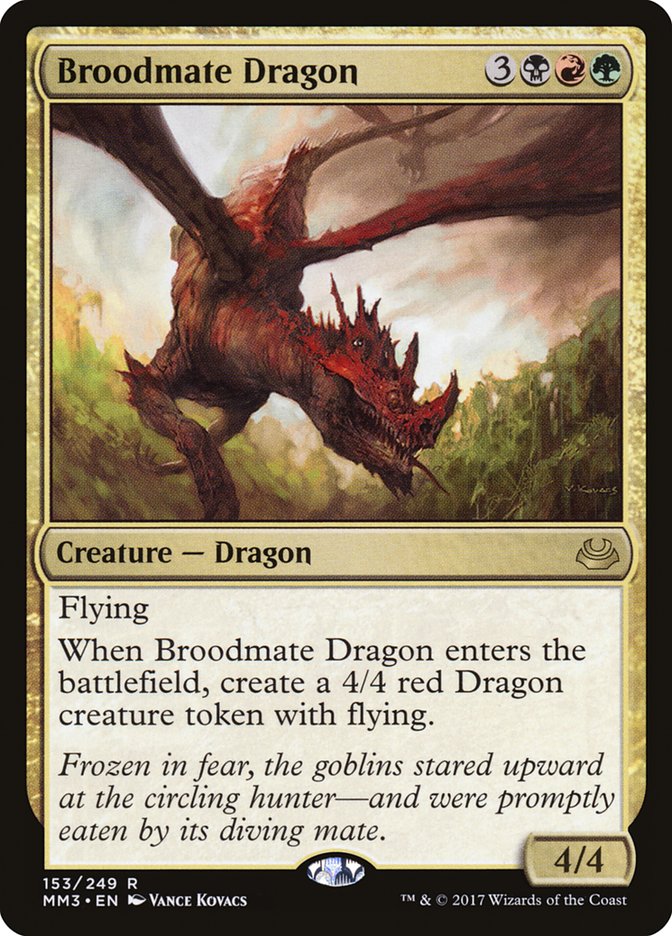 Broodmate Dragon [Modern Masters 2017] | Enigma On Main