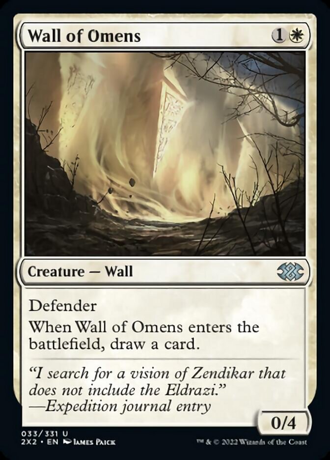 Wall of Omens [Double Masters 2022] | Enigma On Main