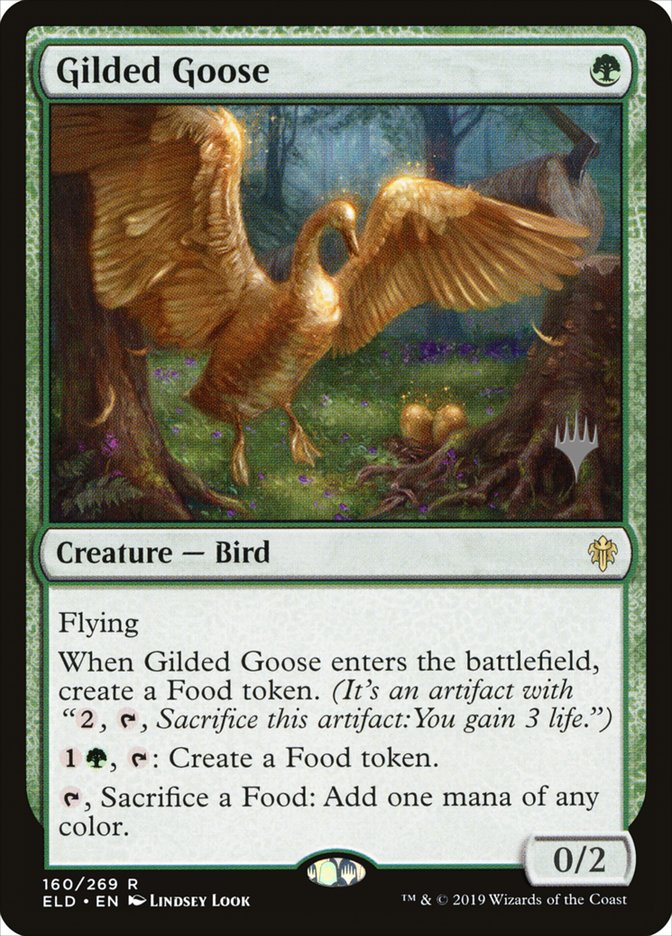 Gilded Goose (Promo Pack) [Throne of Eldraine Promos] | Enigma On Main