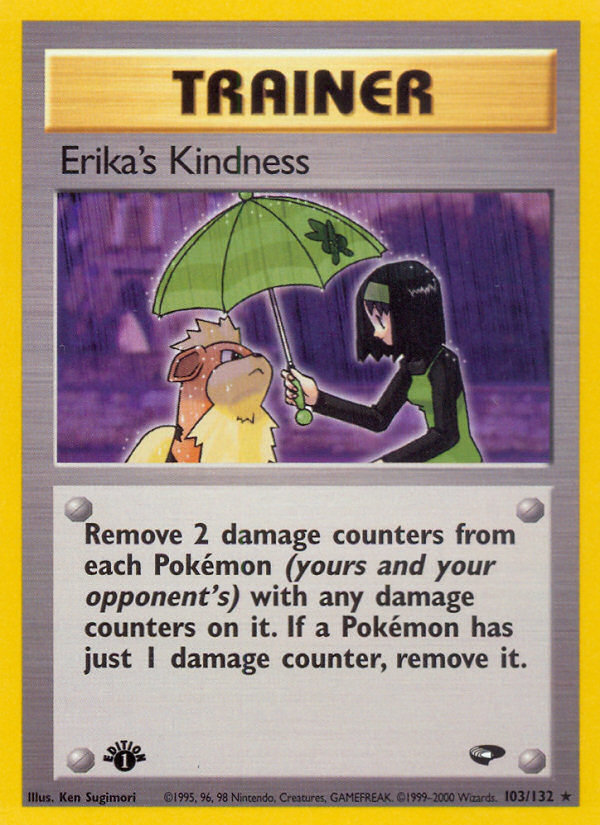 Erika's Kindness (103/132) [Gym Challenge 1st Edition] | Enigma On Main