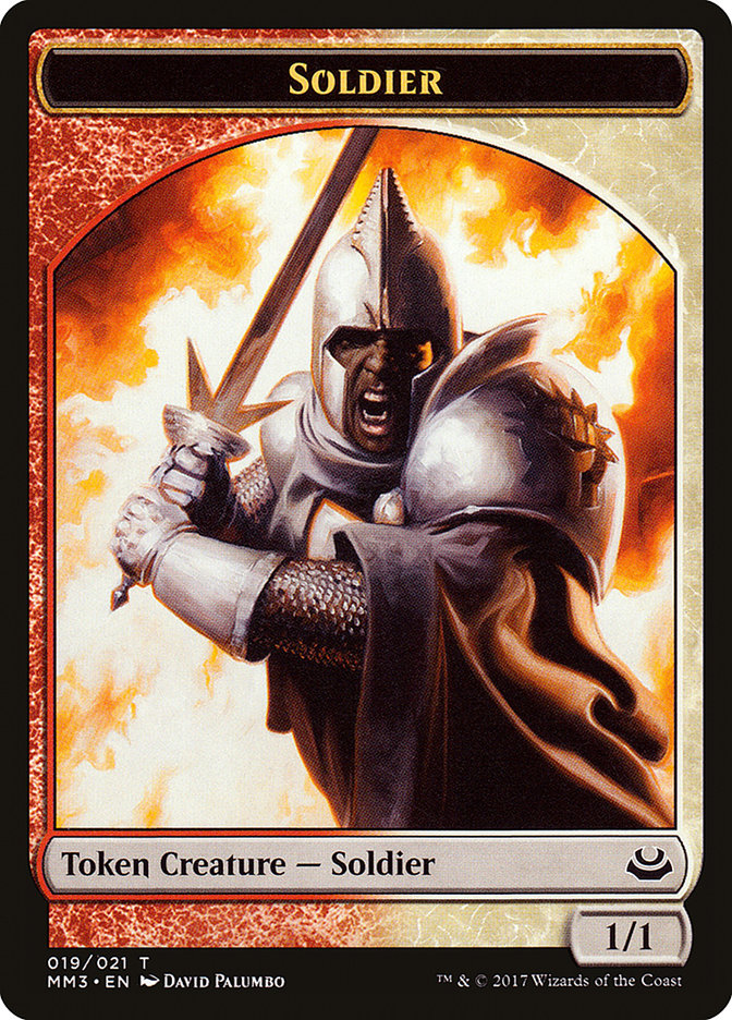 Soldier (019/021) [Modern Masters 2017 Tokens] | Enigma On Main