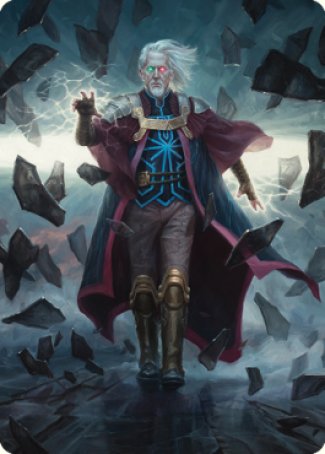 Urza, Planeswalker Art Card [The Brothers' War Art Series] | Enigma On Main