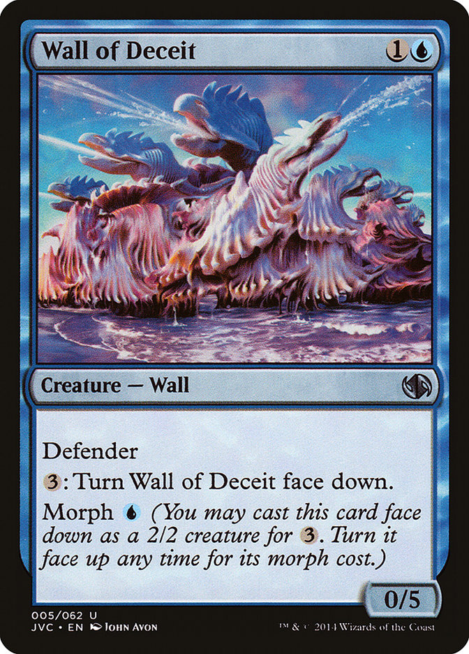 Wall of Deceit [Duel Decks Anthology] | Enigma On Main