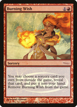 Burning Wish [Judge Gift Cards 2009] | Enigma On Main