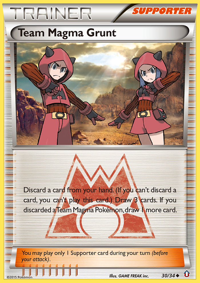 Team Magma Grunt (30/34) [XY: Double Crisis] | Enigma On Main