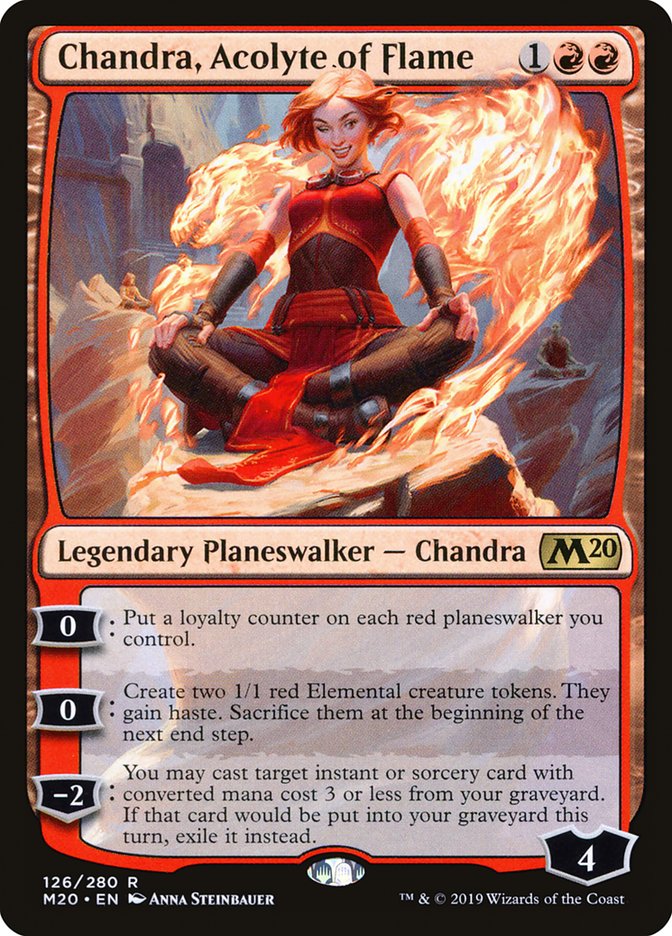 Chandra, Acolyte of Flame [Core Set 2020] | Enigma On Main