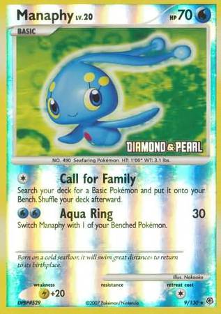 Manaphy (9/130) [Burger King Promos: 2008 Collection] | Enigma On Main