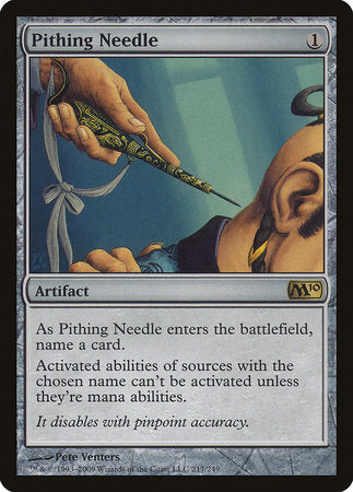 Pithing Needle [Magic 2010] | Enigma On Main