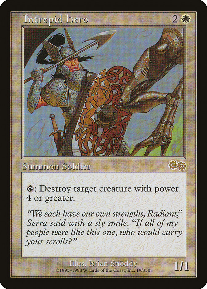 Intrepid Hero [Urza's Saga] | Enigma On Main
