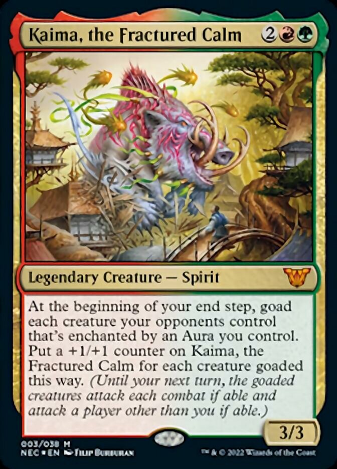 Kaima, the Fractured Calm [Kamigawa: Neon Dynasty Commander] | Enigma On Main