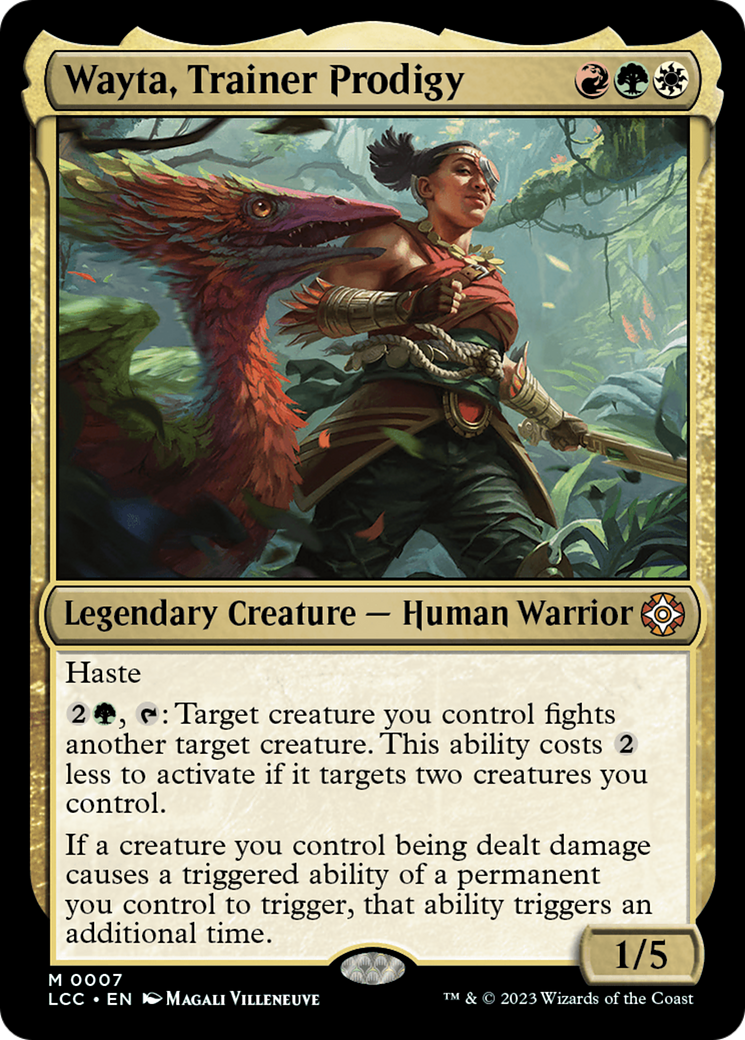 Wayta, Trainer Prodigy [The Lost Caverns of Ixalan Commander] | Enigma On Main