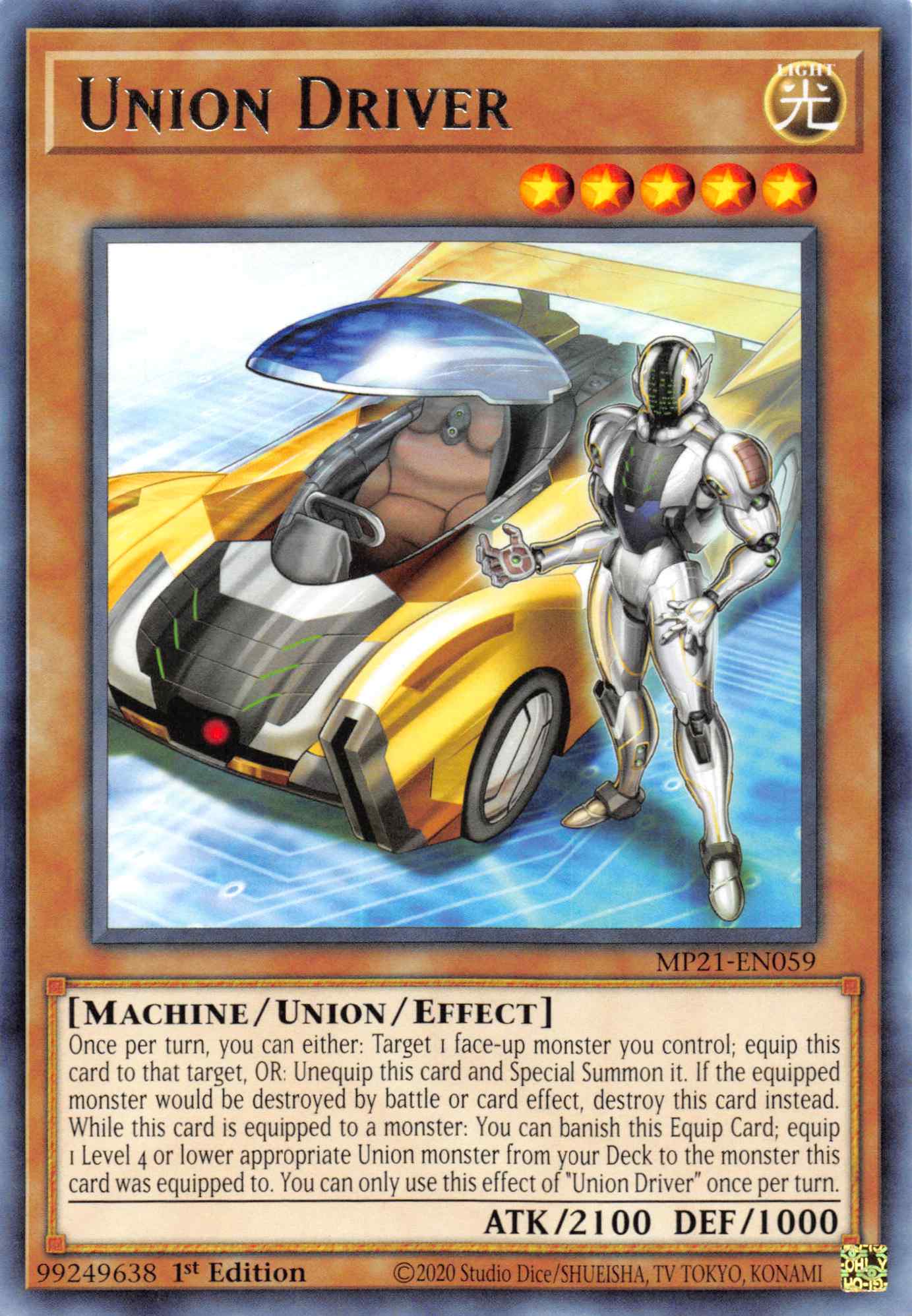 Union Driver [MP21-EN059] Rare | Enigma On Main