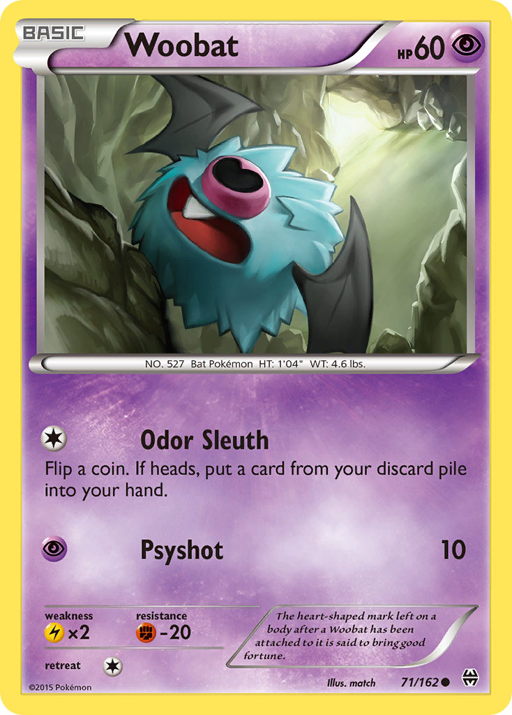 Woobat (71/162) [XY: BREAKthrough] | Enigma On Main