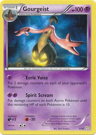 Gourgeist (2/30) [XY: Trainer Kit - Noivern] | Enigma On Main