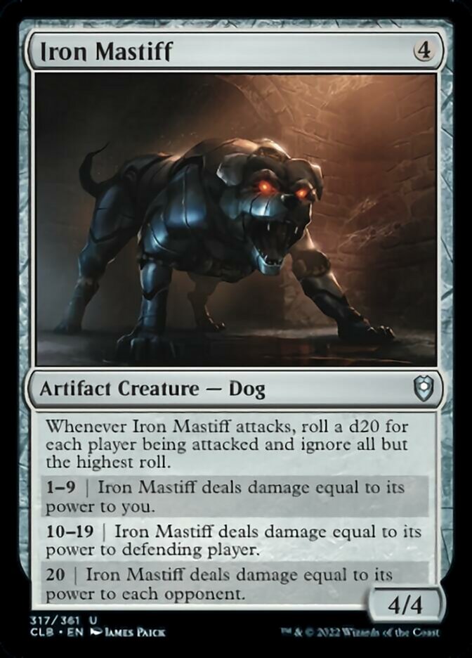 Iron Mastiff [Commander Legends: Battle for Baldur's Gate] | Enigma On Main