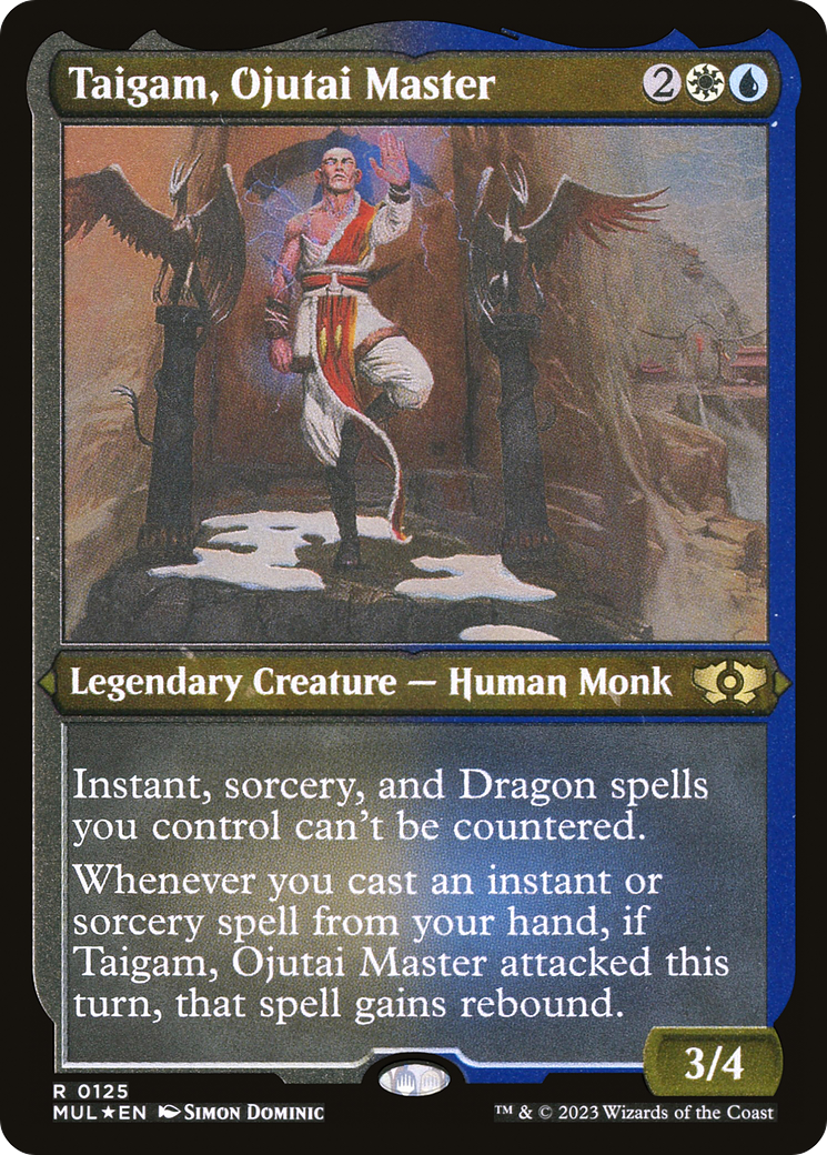 Taigam, Ojutai Master (Foil Etched) [Multiverse Legends] | Enigma On Main