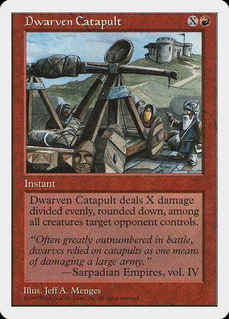 Dwarven Catapult [Fifth Edition] | Enigma On Main