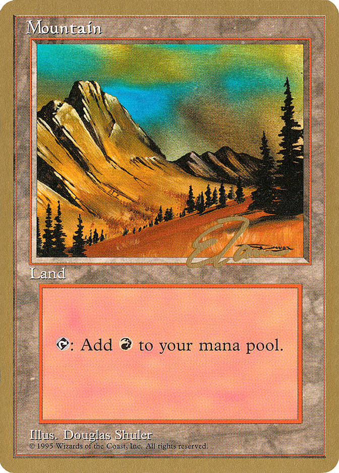 Mountain (et375) (Eric Tam) [Pro Tour Collector Set] | Enigma On Main