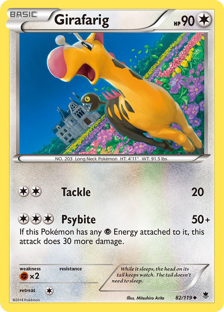 Girafarig (82/119) [XY: Phantom Forces] | Enigma On Main