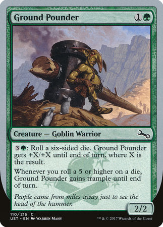Ground Pounder [Unstable] | Enigma On Main
