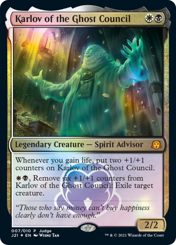 Karlov of the Ghost Council [Judge Gift Cards 2021] | Enigma On Main