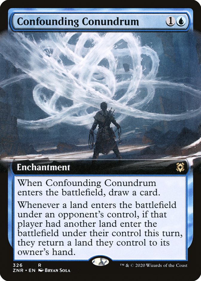 Confounding Conundrum (Extended Art) [Zendikar Rising] | Enigma On Main