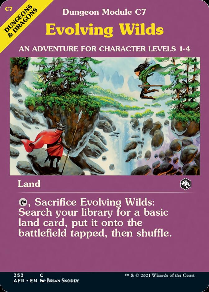 Evolving Wilds (Dungeon Module) [Dungeons & Dragons: Adventures in the Forgotten Realms] | Enigma On Main