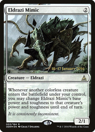 Eldrazi Mimic [Oath of the Gatewatch Promos] | Enigma On Main