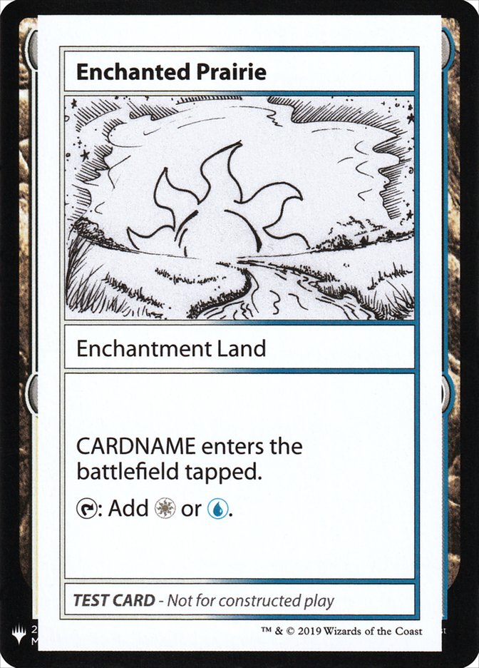 Enchanted Prairie [Mystery Booster Playtest Cards] | Enigma On Main