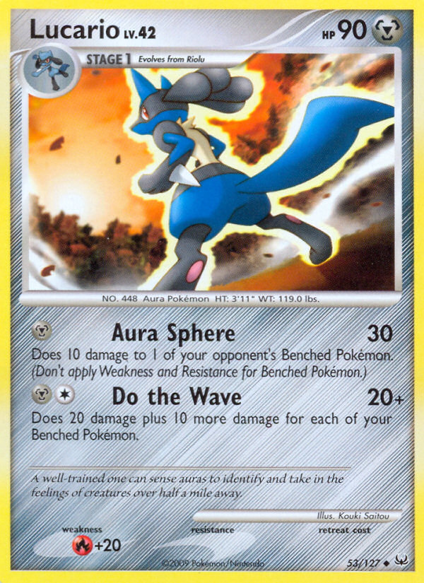 Lucario (53/127) [Platinum: Base Set] | Enigma On Main