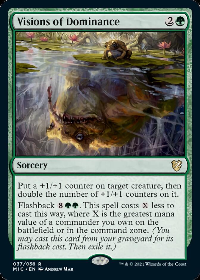 Visions of Dominance [Innistrad: Midnight Hunt Commander] | Enigma On Main