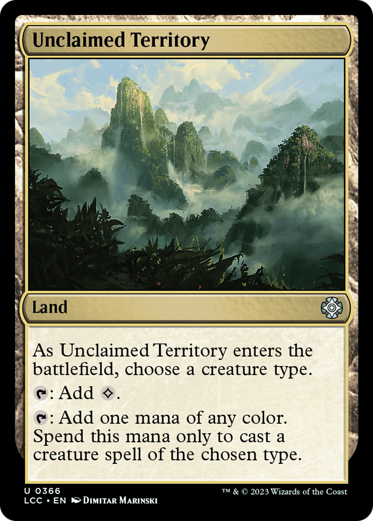 Unclaimed Territory [The Lost Caverns of Ixalan Commander] | Enigma On Main